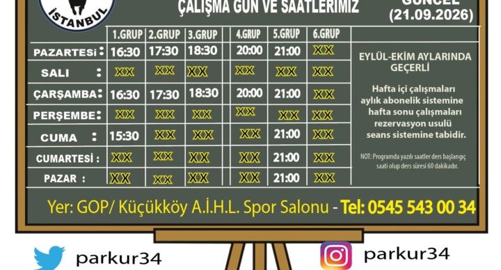2026 Yılı 34. Dönem POMEM , 2027 PMYO , 2026 PAEM ,2027 BESYO GÜNCEL Çalışma Programımız.